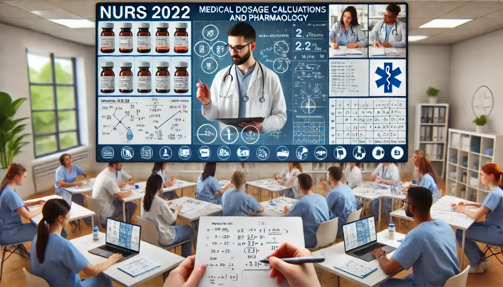 NURS 2002 Medical Dosage Calculations and Pharmacology  online course help